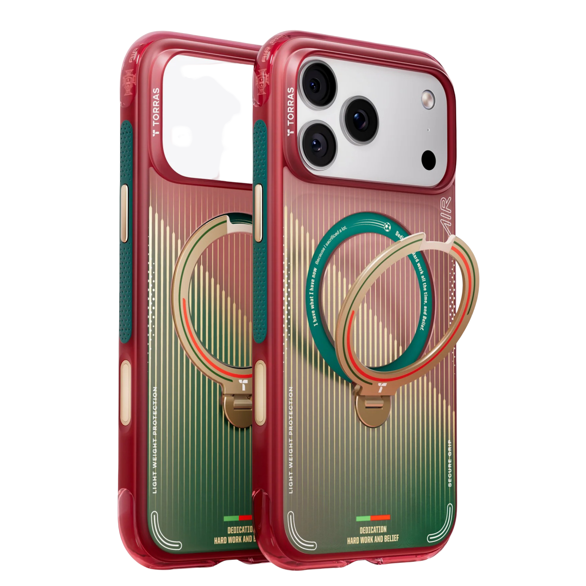 Torras Apple iPhone 17 Pro OStand Q3 Air World Cup Serisi Magsafe Kılıf